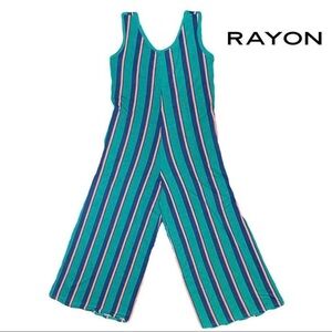 LuLaRoe Natalie Sleeveless Wide-Leg Jumpsuit – Size M – NWOT